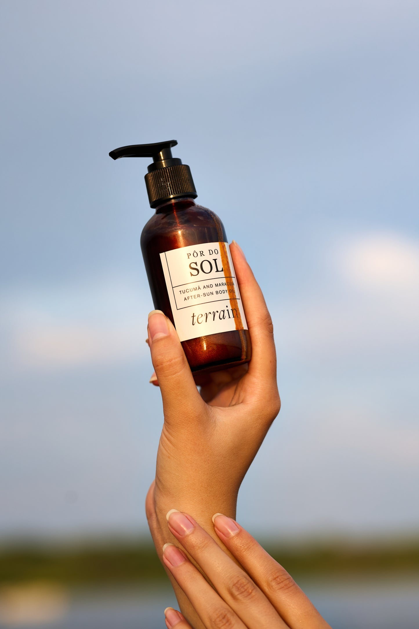 PÔR DO SOL After‑Sun Body Oil With Tucumã and Maracujá