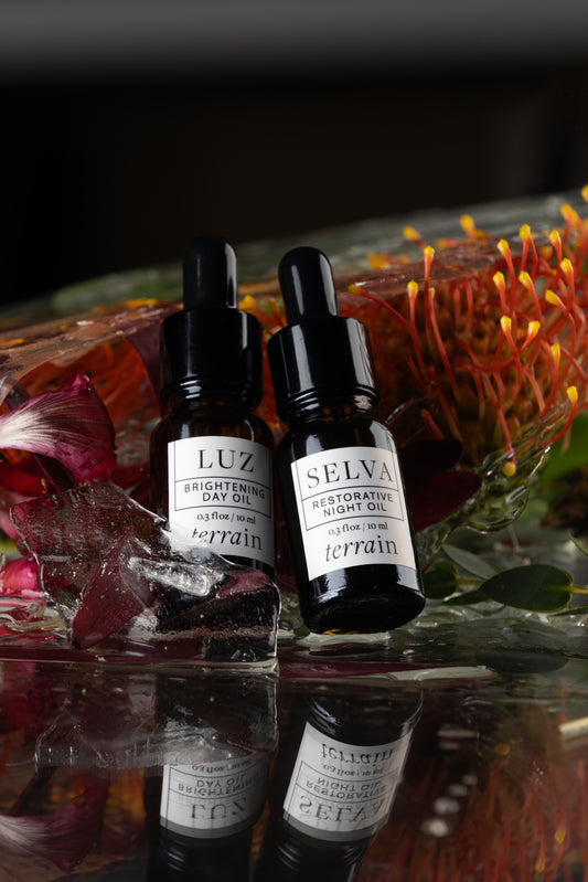 Face Oil Discovery Set - LUZ and SELVA Mini Duo