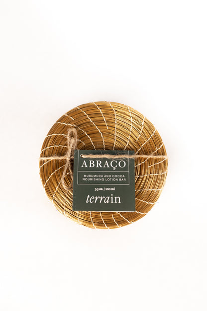 ABRAÇO Nourishing Lotion Bar with Murumuru and Cocoa